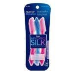 Schick Hydro Silk Touch-Up Dermaplaning Tool with Precision Eyebrow Cover, 3ct | Dermaplane Razor, Face Razors for Women, Peach Fuzz Remover | Beauty Stocking Stuffer