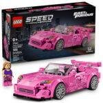 LEGO Speed Champions 2 Fast 2 Furious Honda S2000 Car Toy for Kids, Boys, and Girls, Ages 9+ - Gift for Christmas for Race Car and Movie Fans - Includes Suki Minifigure - 77241